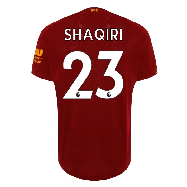 Camiseta Liverpool NO.23 Shaqiri 1ª Kit 2019 2020 Rojo